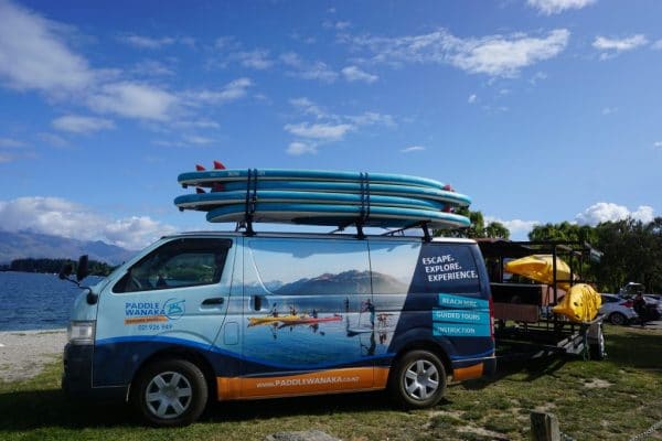 Kayak and SUP rentals on Lake Wanaka